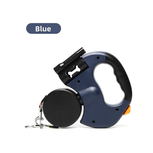 Automatyczna, regulowana, wielofunkcyjna smycz dla zwierząt