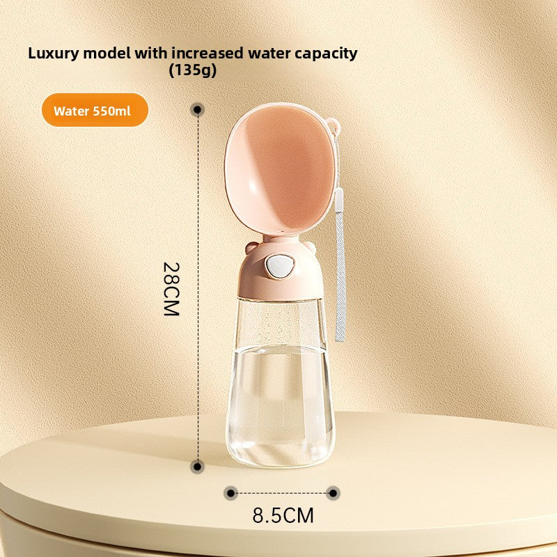 Przenośna butelka na wodę dla psa