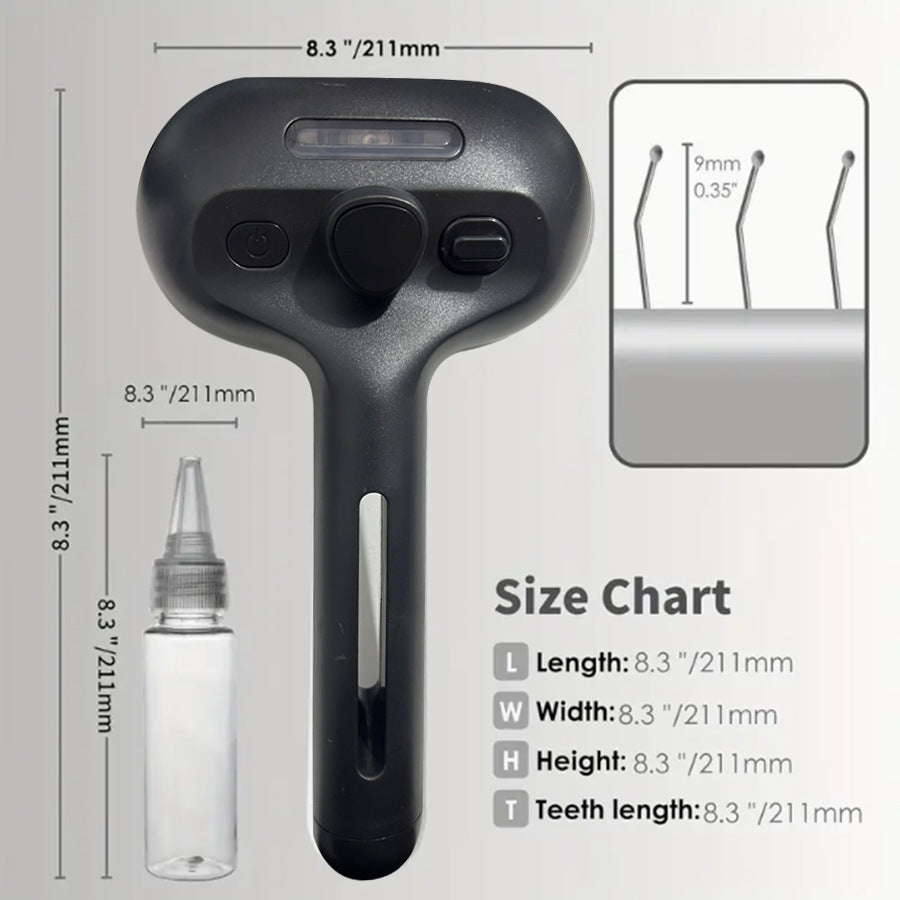 Szczotka pielęgnacyjna dla kota z mgiełką wodną