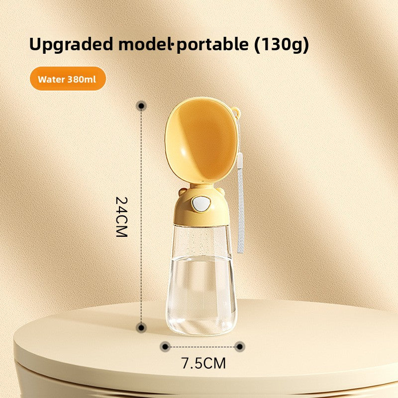 Przenośna butelka na wodę dla psa