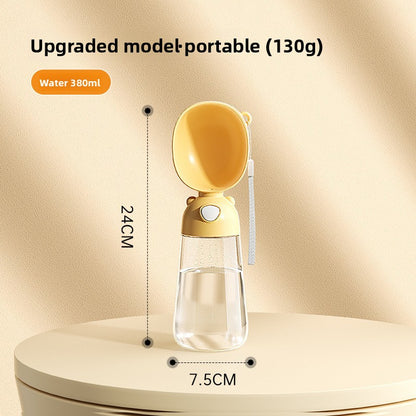 Przenośna butelka na wodę dla psa