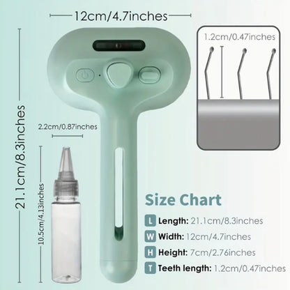 Szczotka pielęgnacyjna dla kota z mgiełką wodną