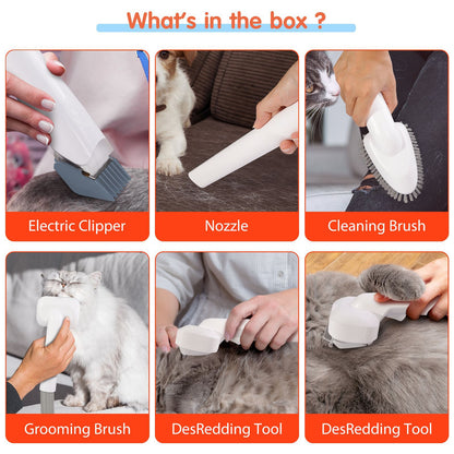 Wielofunkcyjny zestaw do groomingu psów i kotów