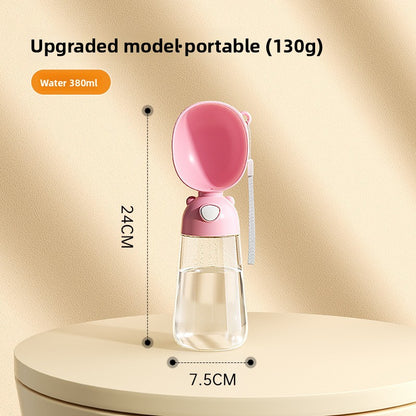 Przenośna butelka na wodę dla psa