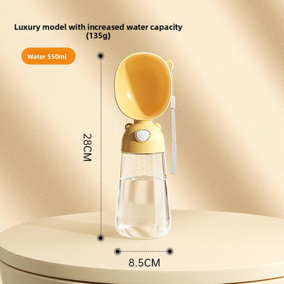 Przenośna butelka na wodę dla psa