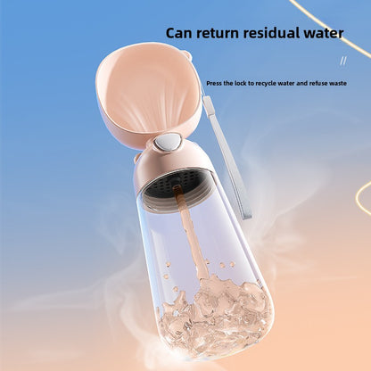 Przenośna butelka na wodę dla psa