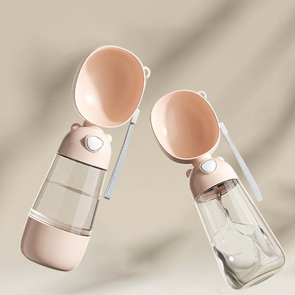 Przenośna butelka na wodę dla psa