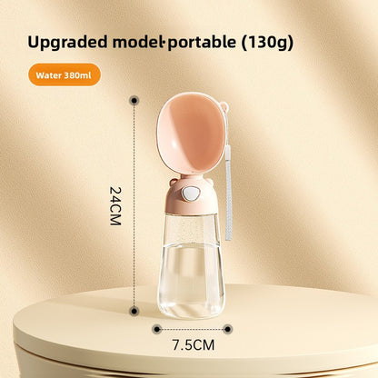 Przenośna butelka na wodę dla psa